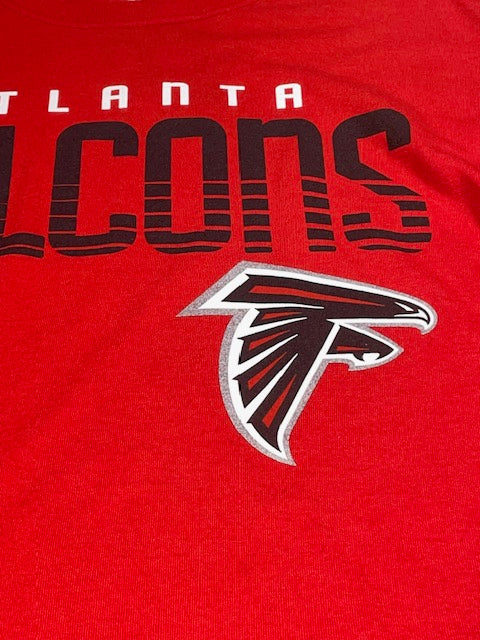 Atlanta Falcons Starter Grid Icon Long Sleeve Shirt- Red