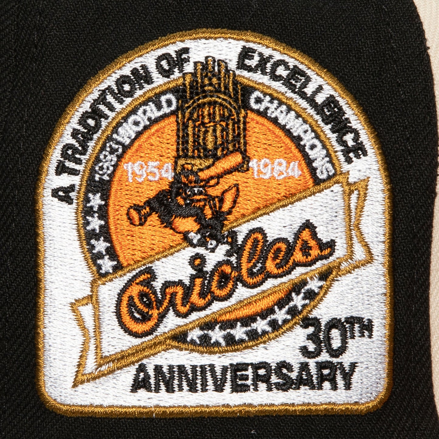 Baltimore Oriole Mitchell & Ness Home Field Fitted Hat