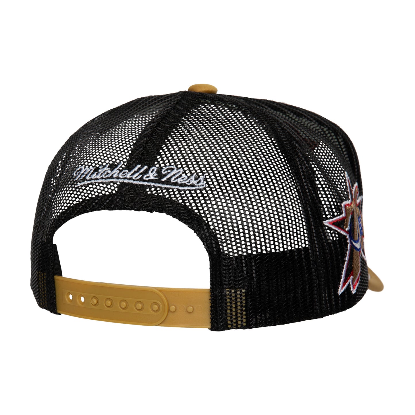 Philadelphia 76ers Mitchell & Ness Blocker Foam Trucker Snap Back Hat