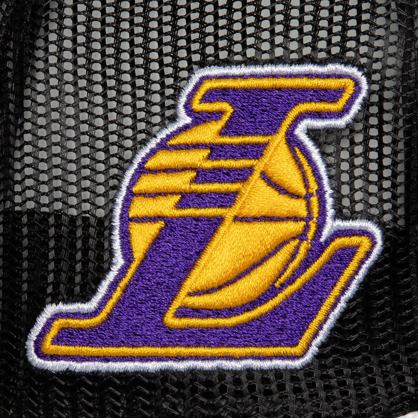 Los Angeles Lakers Mitchell & Ness Blocker Foam Trucker Snap Back Hat