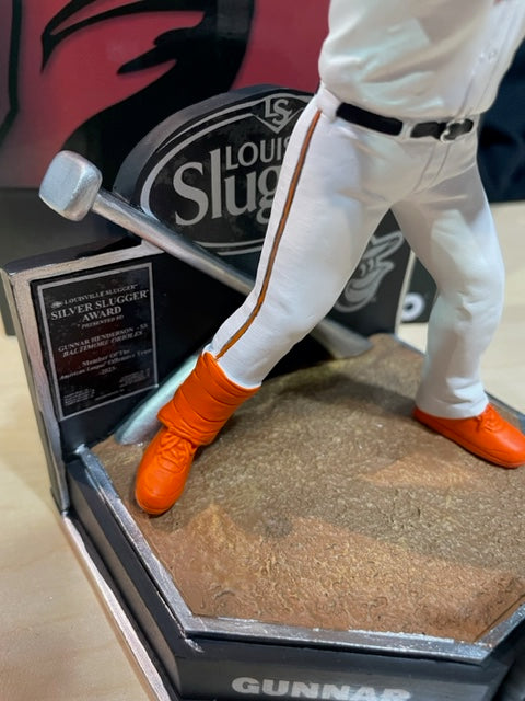 Baltimore Orioles Forever Collectibles Gunnar Henderson Silver Slugger Award Bobblehead