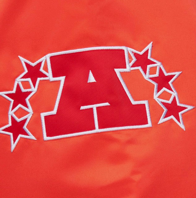 Miami Dolphins Mitchell & Ness Heavyweight Prime Time Satin Jacket