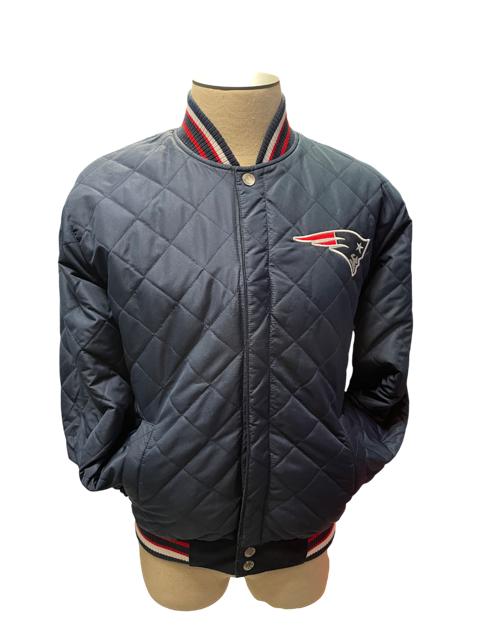 New England Patriots JH Design 6 Time Reversible Wool Varsity Jacket