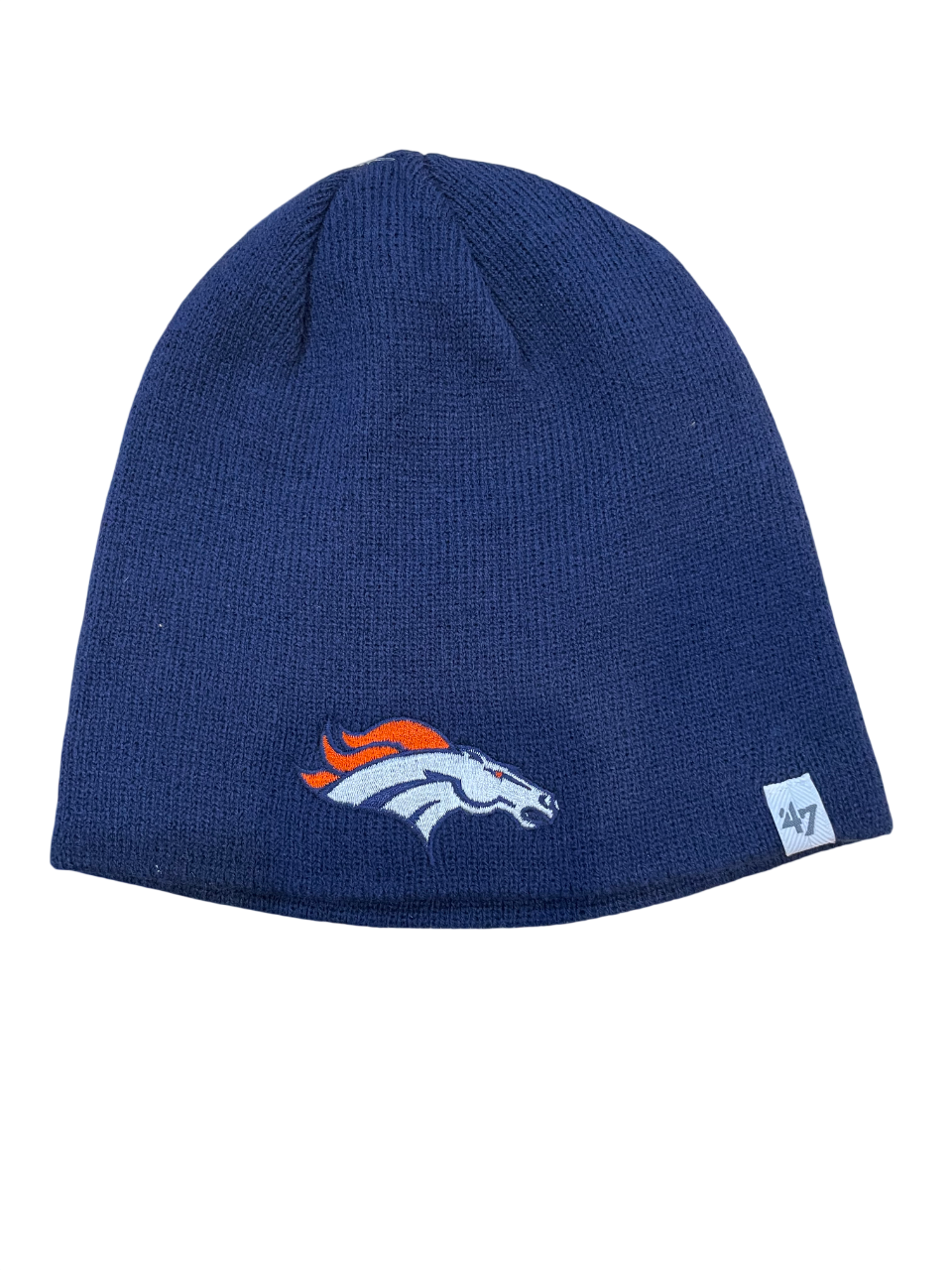 Denver Broncos '47 Basic Knit Hat- Navy
