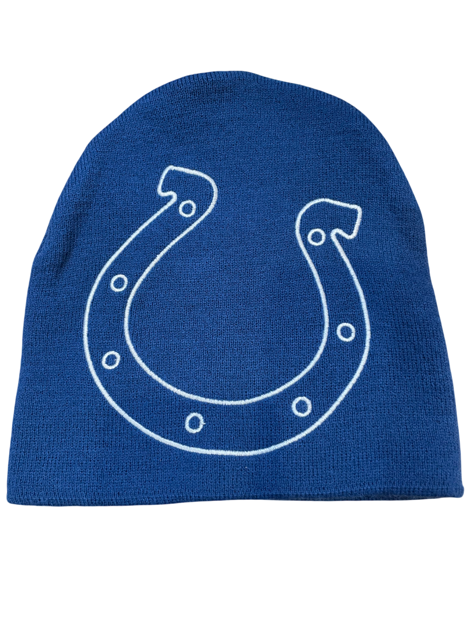 Indianapolis Colts Large Logo Knit Hat-Blue