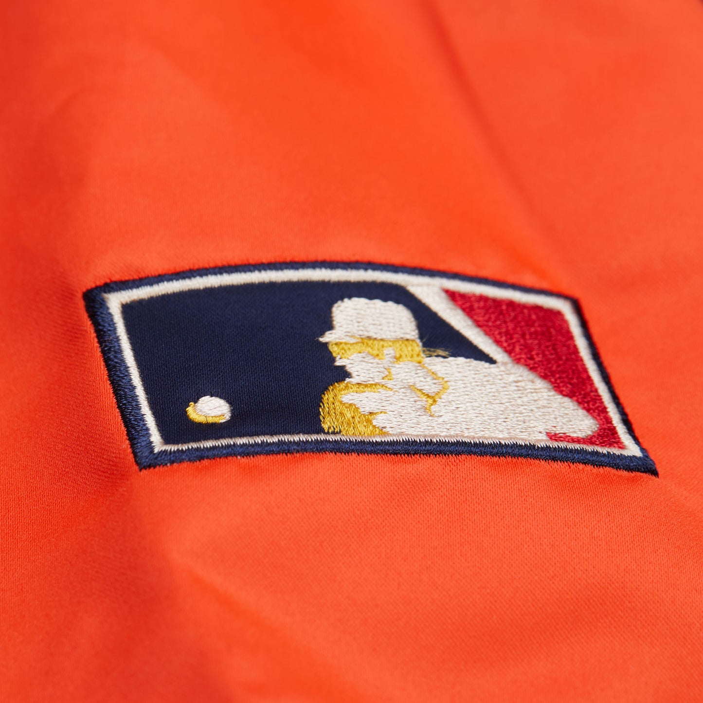 Batlimore Orioles Mitchell & Ness Team Origins Full Snap Satin Jacket