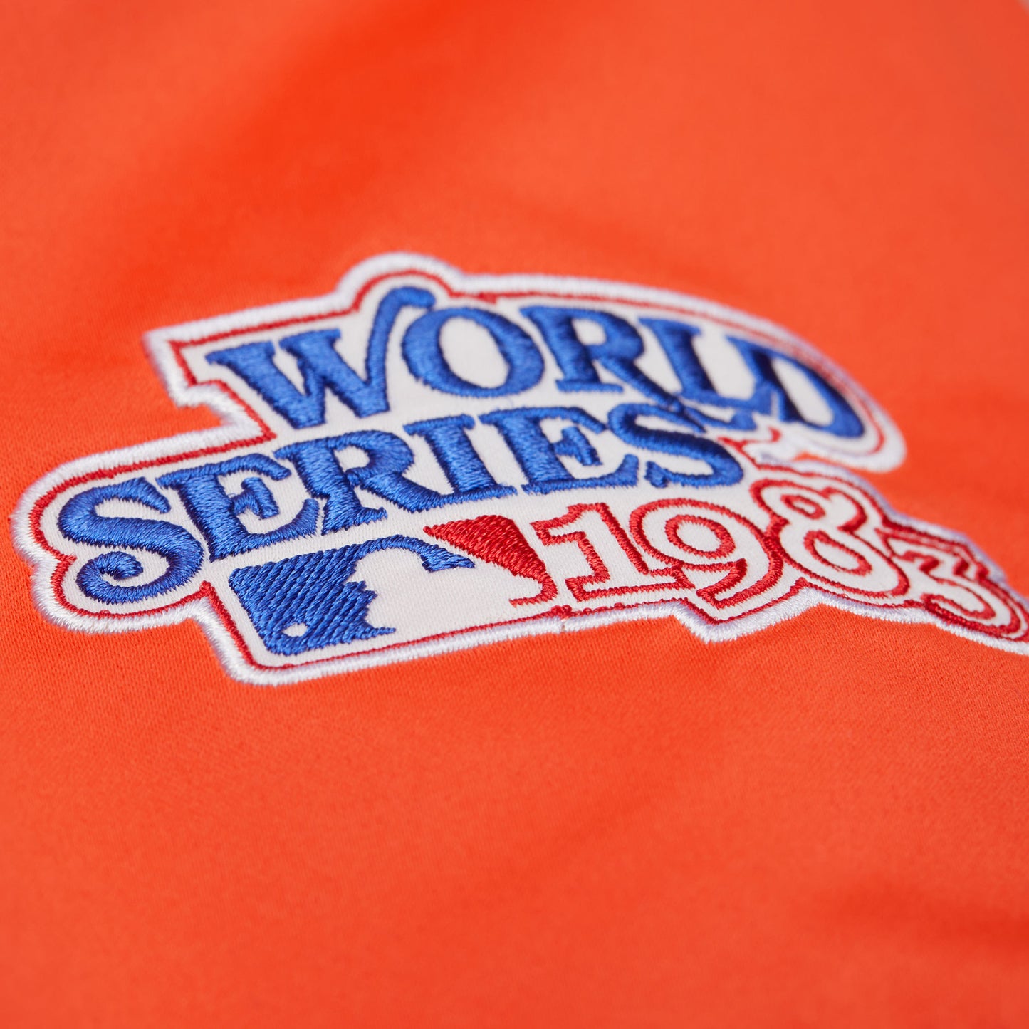 Batlimore Orioles Mitchell & Ness Team Origins Full Snap Satin Jacket