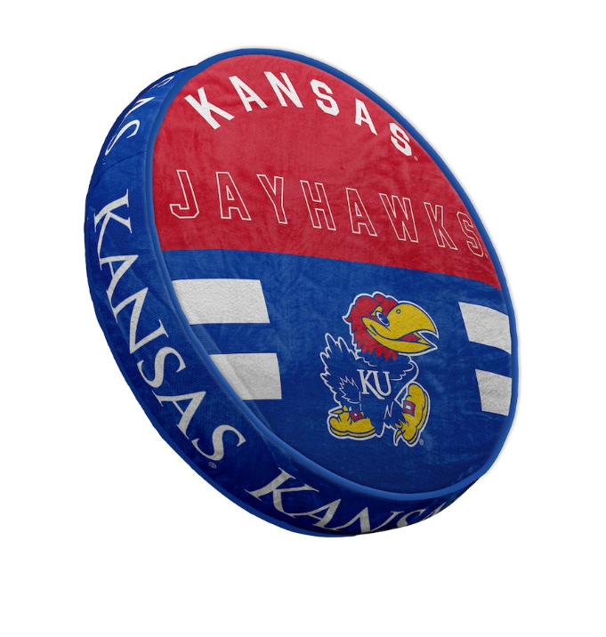 Kansas Jayhawks Pegasus Pegasus 15" Circle Plushlete Pillow