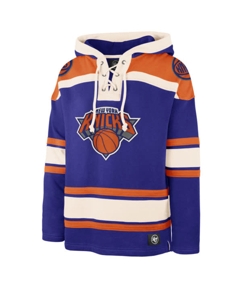 New York Knicks '47 Brand Team Superior Lacer Hoodies