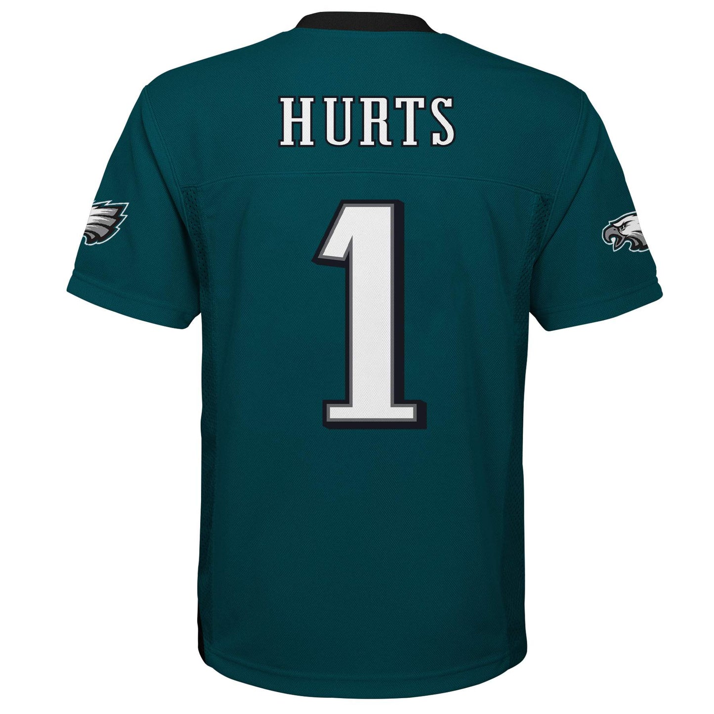 Philadelphia Eagles Outerstuff #1 Jalen Hurts Youth Mid Tier Green Jersey