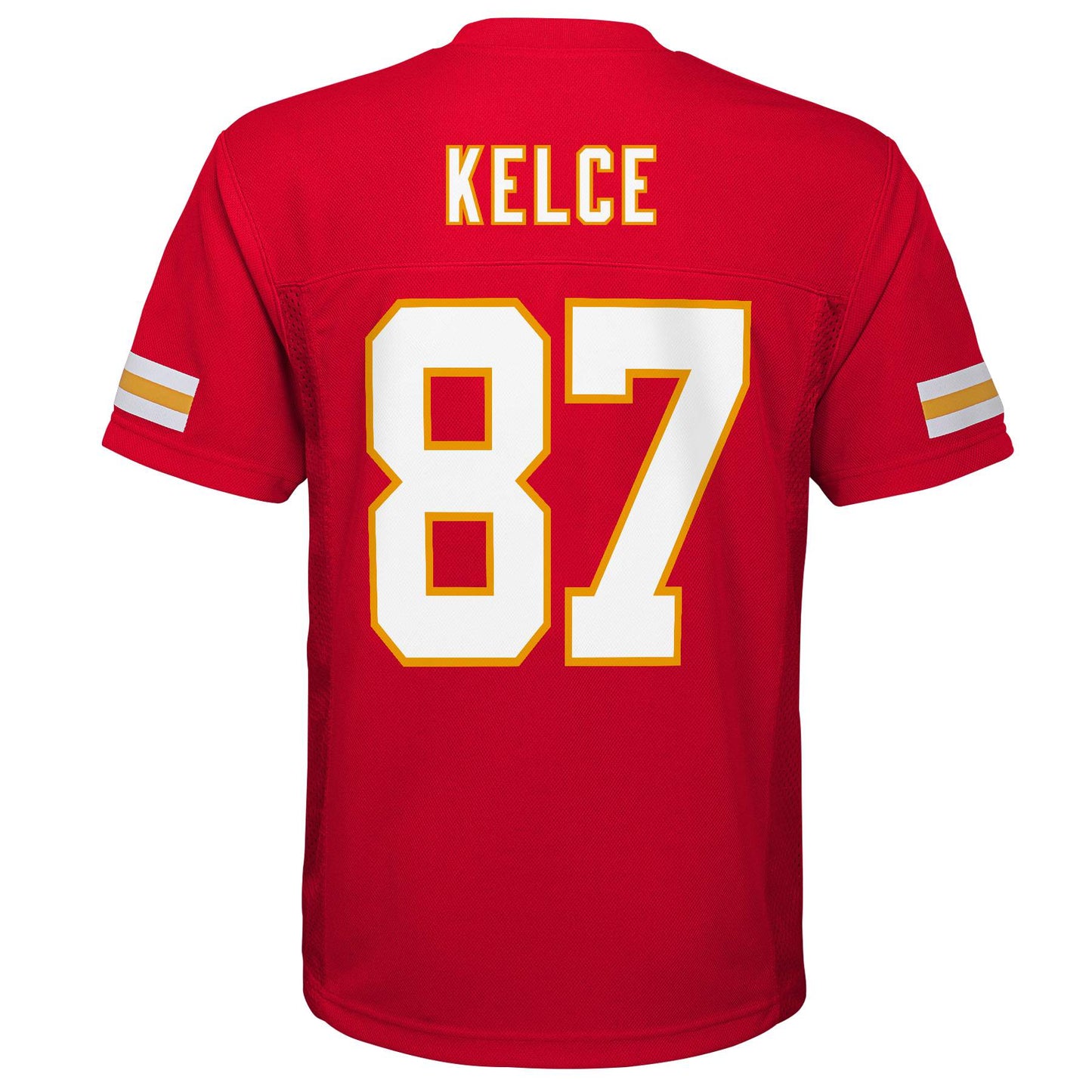 Kansas City Chiefs Outerstuff #87 Travis Kelce Youth Mid Tier Red Jersey