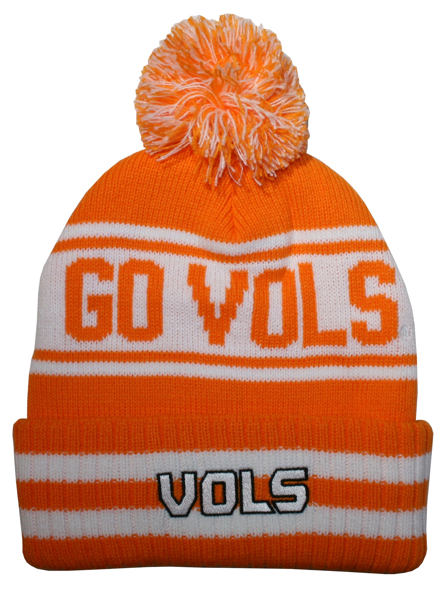 Tennessee Volunteers Franchise Club Rally Cry Knit Hat - Orange w/ Pom Pom