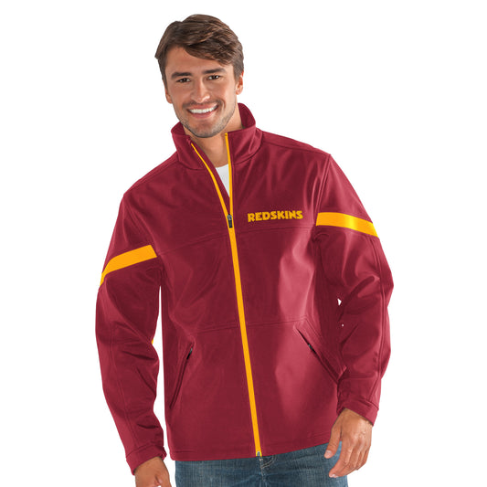 Washington Redskins NFL Franchise Soft Shell Bonded Full Zip Jacket By G-III