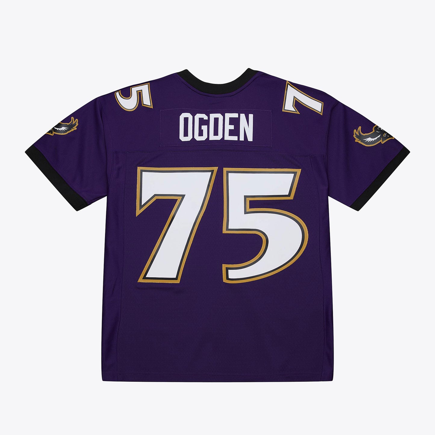 Baltimore Ravens Mitchell & Ness #75 Jonathan Ogden Purple 1996 Legacy Jersey