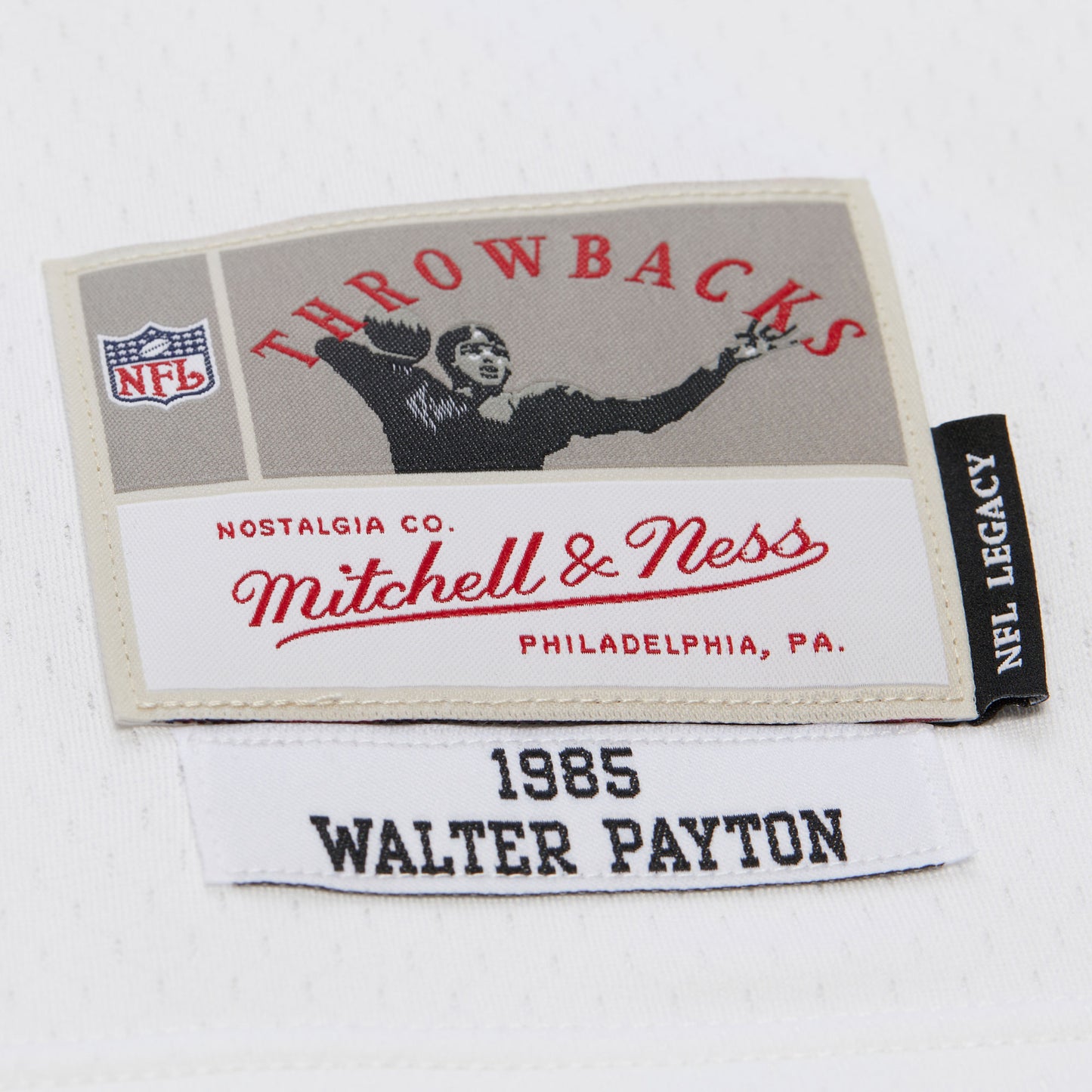 Chicago Bears Mitchell & Ness #34 Walter Payton 1985 Legacy Men's Jersey - White