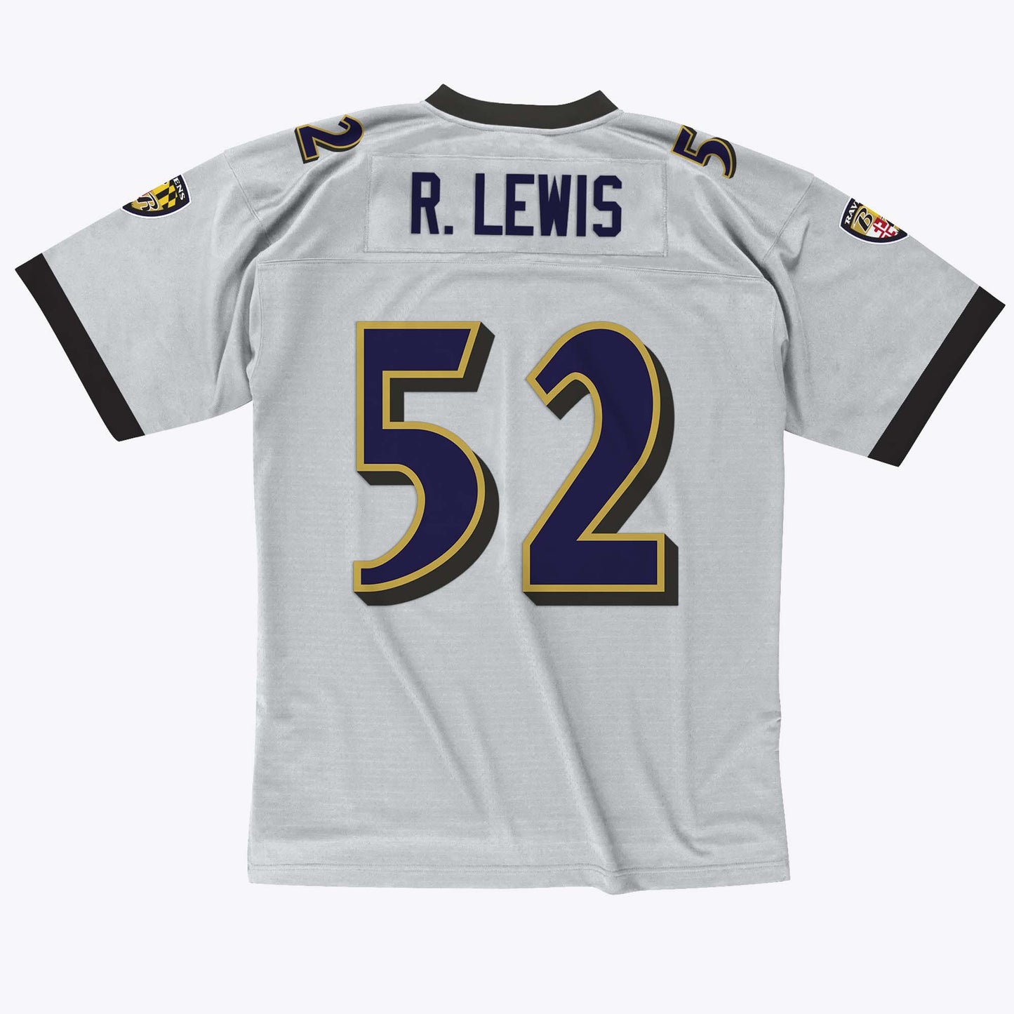 Baltimore Ravens Mitchell & Ness # 52 Ray Lewis NFL 100 White Legacy Jersey