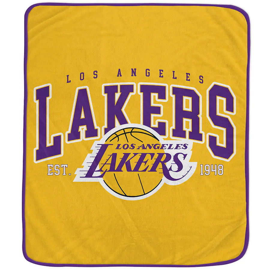Los Angeles Lakers Pegasus Vintage Arch Ultra Soft 50" x 60" Blanket