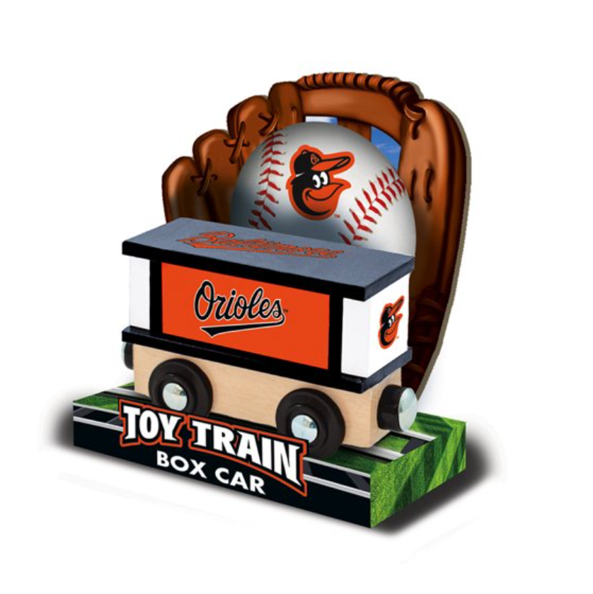 Baltimore Orioles MLB MasterPieces Wood Train Box Car