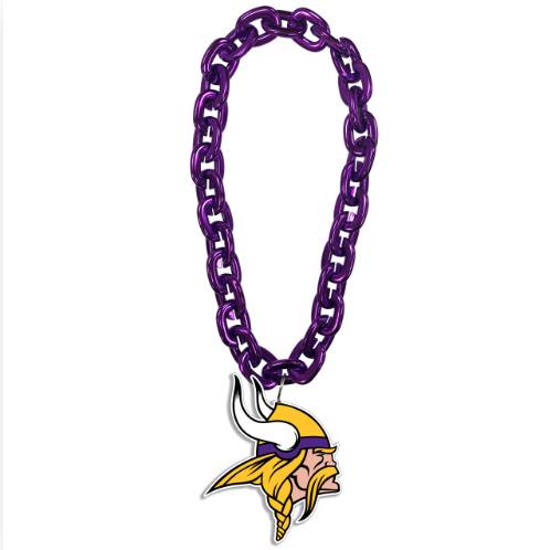 Minnesota Vikings Aminco Foam Fan Chain -Purple