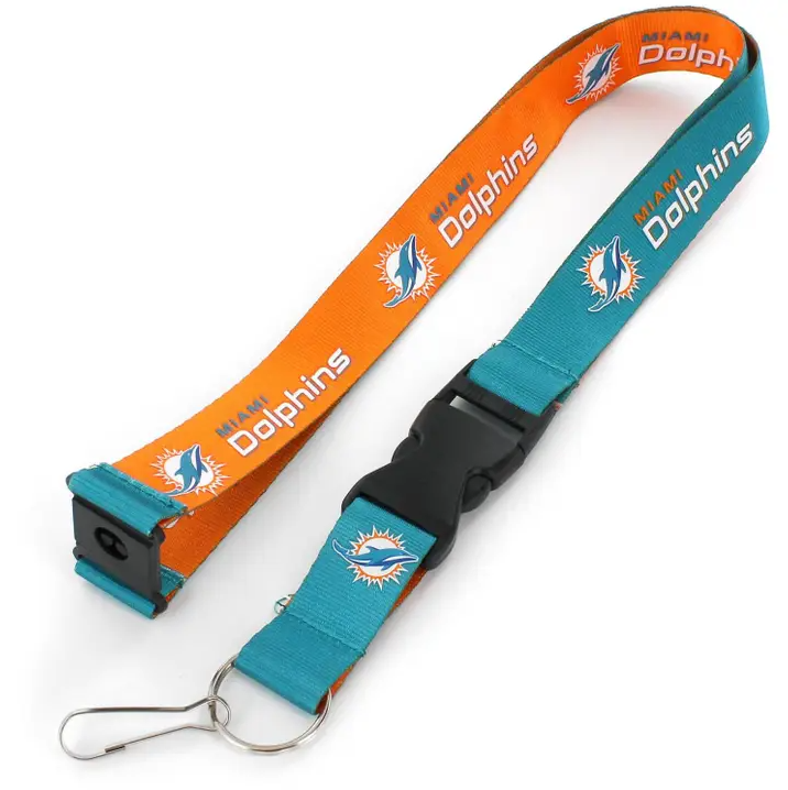 Miami Dolphins Aminco Reversible Lanyard