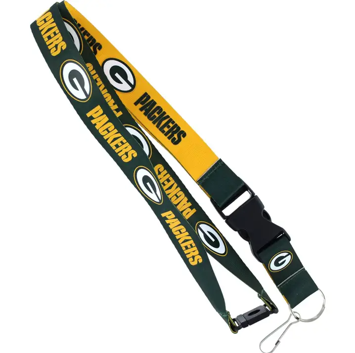 Green Bay Packers Aminco Reversible Lanyard