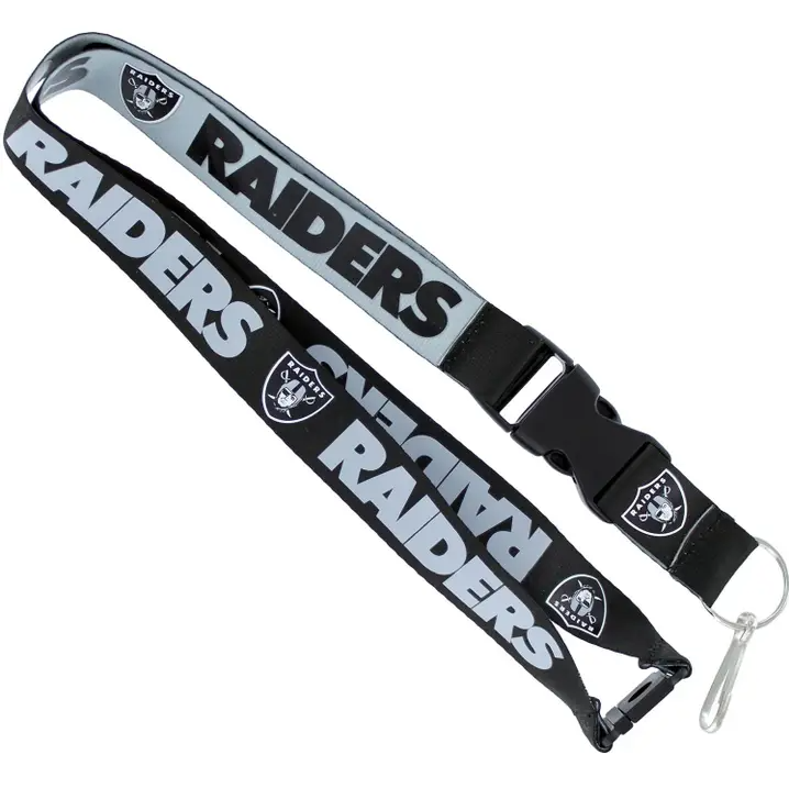 Las Vegas Raiders Aminco Reversible Lanyard