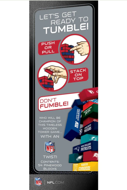 NFL Team Masterpieces Tumble Tower