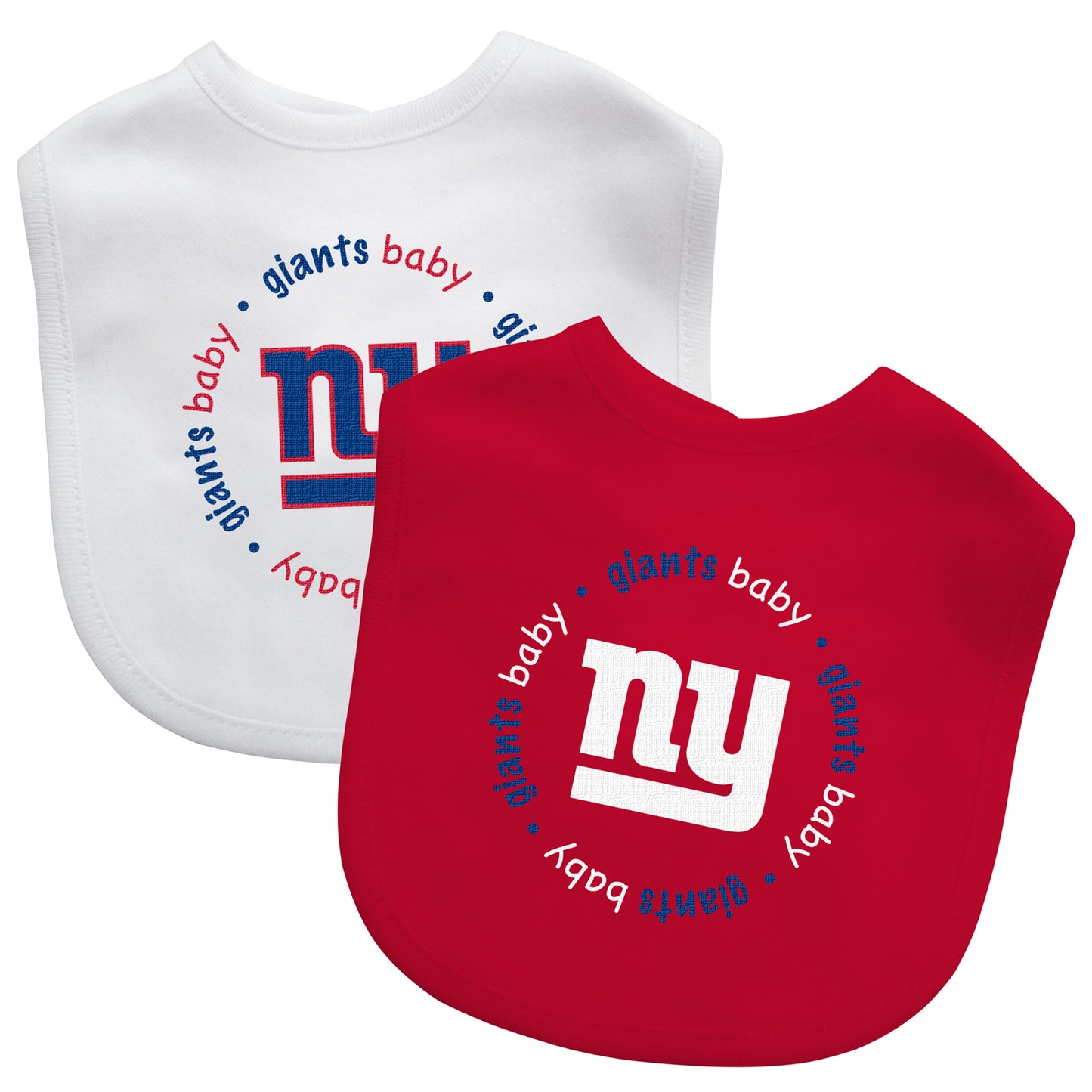 New York Giants Masterpiece 2 pack Baby Bibs
