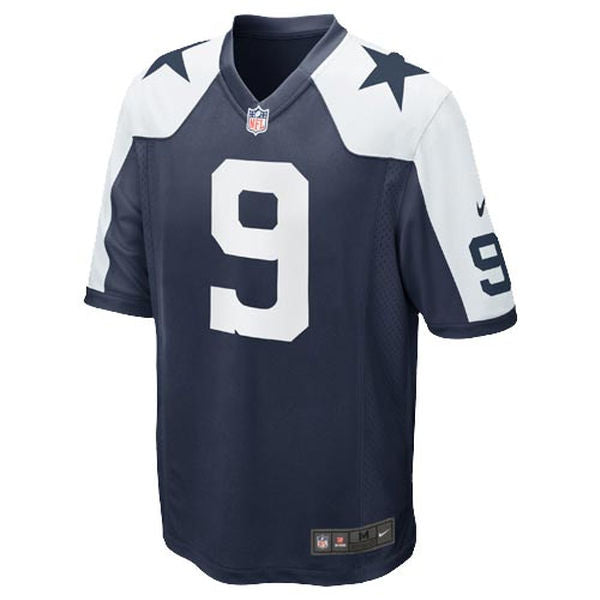 Dallas Cowboys Tony Romo #9 Nike Youth Throwback Game Jersey - Blue / White