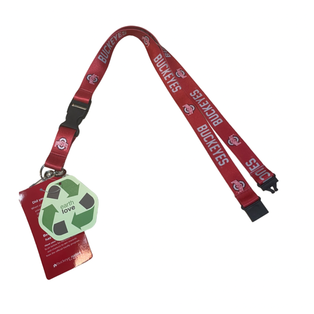 Ohio State Buckeyes MoJo Earth Series Lanyard
