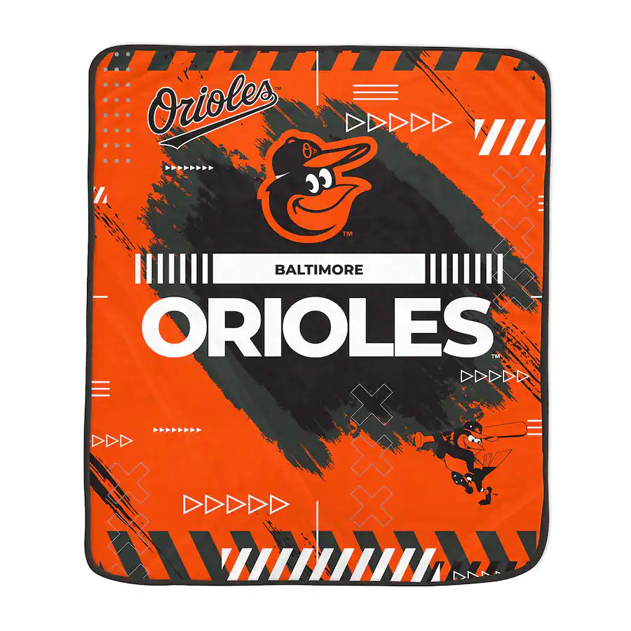 Baltimore Orioles Pegasus 60" x 72" Game Tech Ultra Cozy Blanket