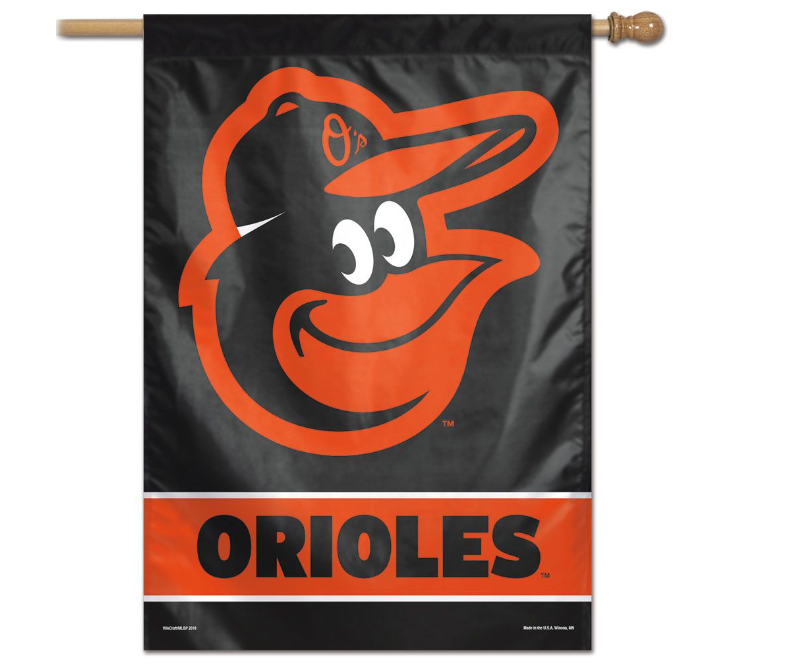 Baltimore Orioles Wincraft Vertical Flag 28" X 40"