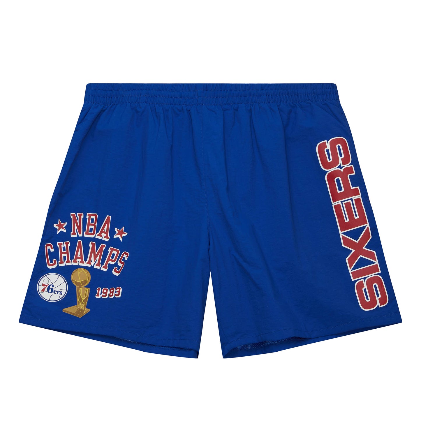 Philadelphia 76ers Mitchell & Ness Champions Heritage Shorts - Blue