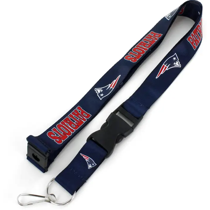 New England Patriots Amnico Team Lanyard