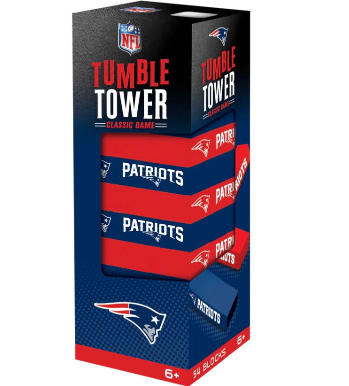 New England Patriots Masterpieces Tumble Tower