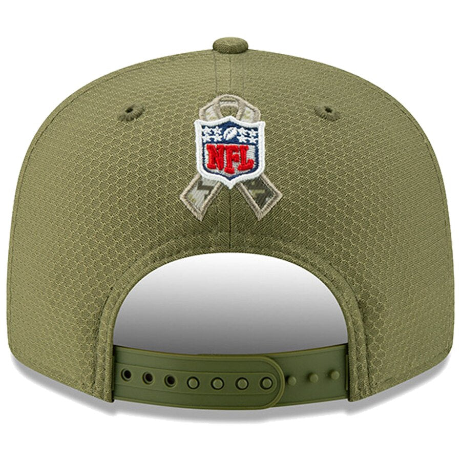 Pittsburgh Steelers New Era Salute to Service Trucker 9Fifty Snapback Hat
