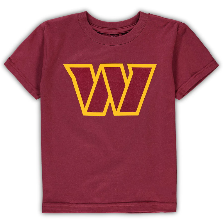 Washington Commanders Pre-School KIDS Primary Logo T-Shirt