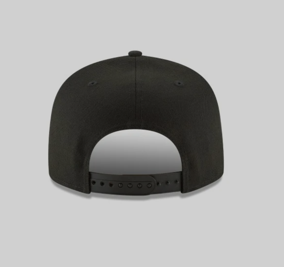 Las Vegas Raiders New Era Black & White 9Fifty Snapback Hat