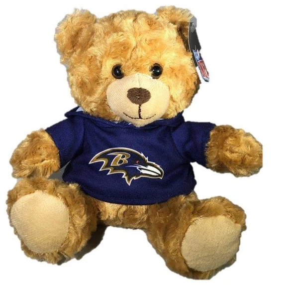 Baltimore Ravens 9" Rally Man Stuffed Bear