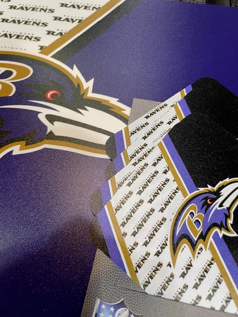 Baltimore Ravens Duck House Placemat And Coaster Set