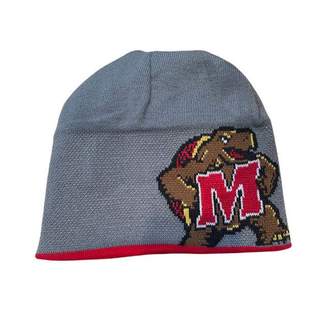 Maryland Terrapins Captivating Reversible Stripe Knit Hat