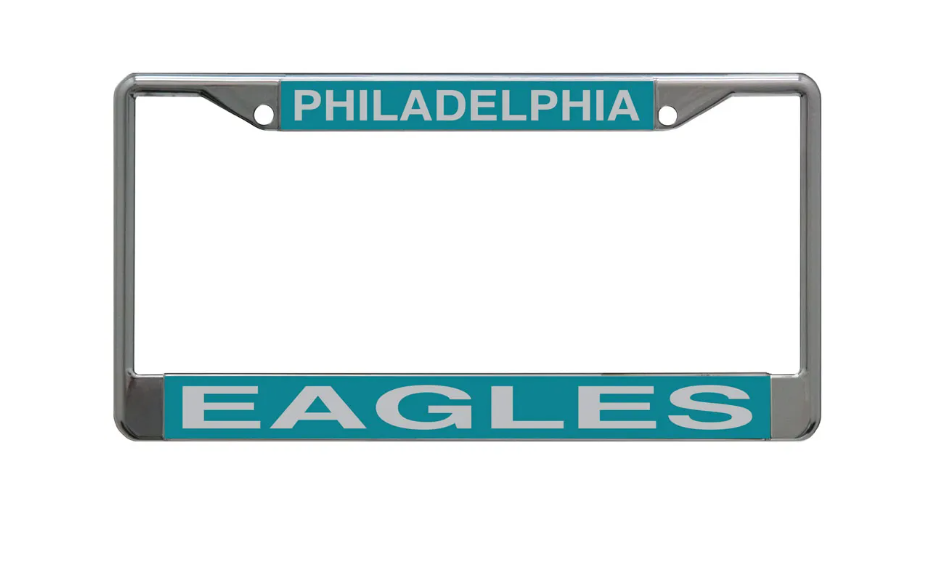 Philadelphia Eagles Wincraft Green License Plate Frame