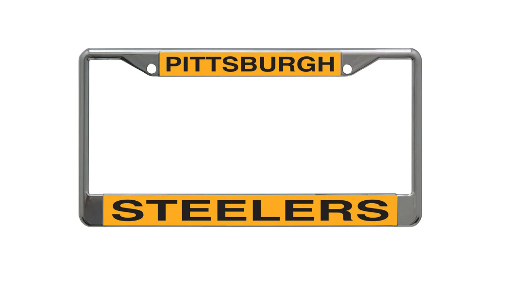 Pittsburgh Steelers Wincraft Yellow License Plate Frame