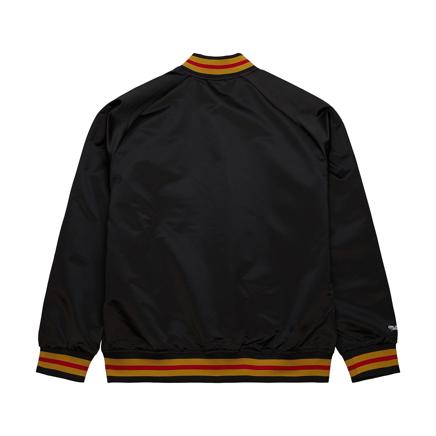 San Francsco 49ers Mitchell & Ness Light Weight Satin Jacket - Black