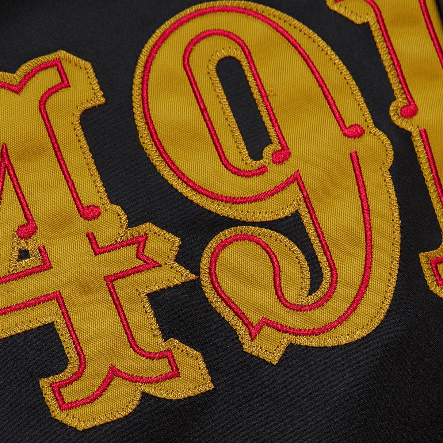 San Francsco 49ers Mitchell & Ness Light Weight Satin Jacket - Black