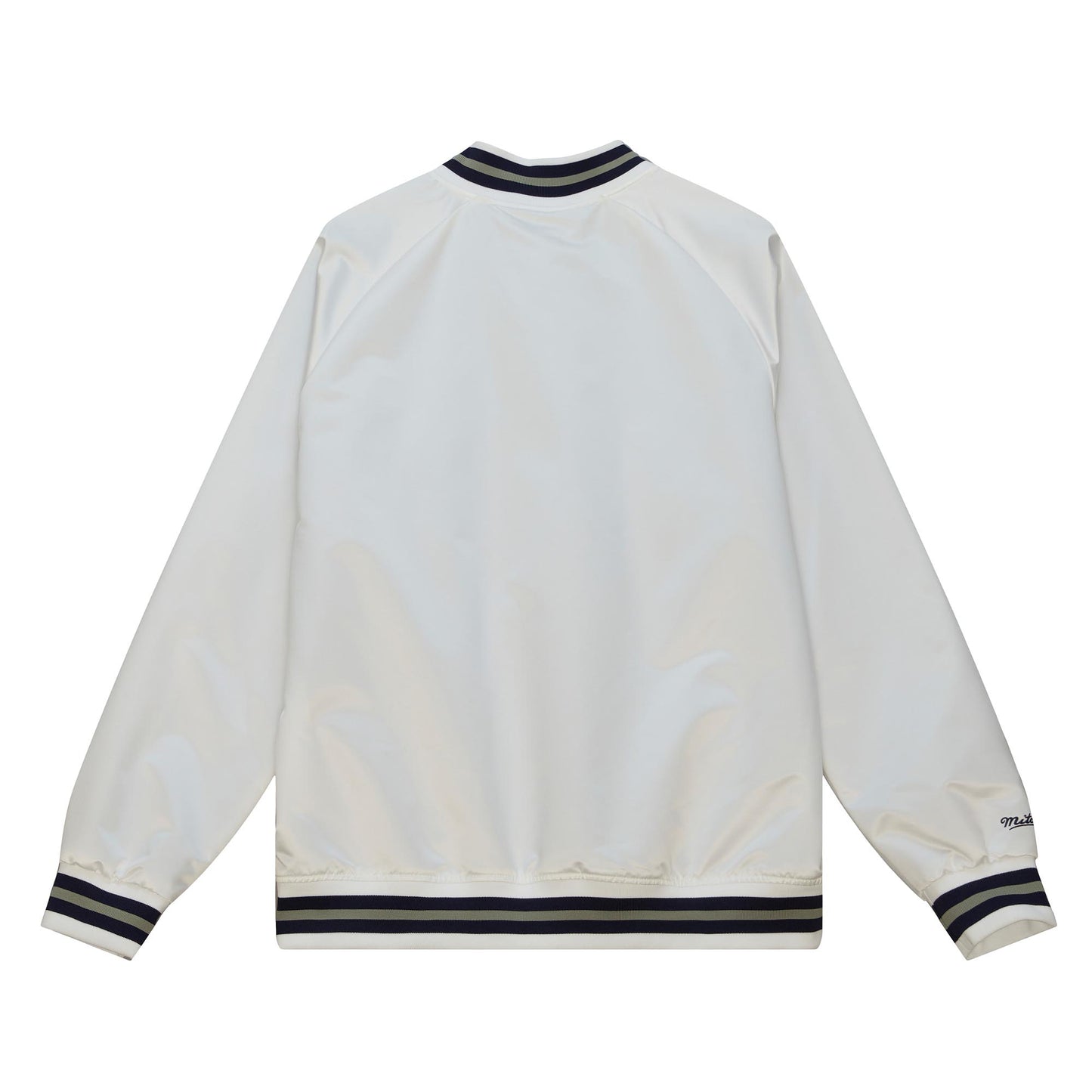 Dallas Cowboys Historic Satin Mitchell & Ness Men's Jacket - White