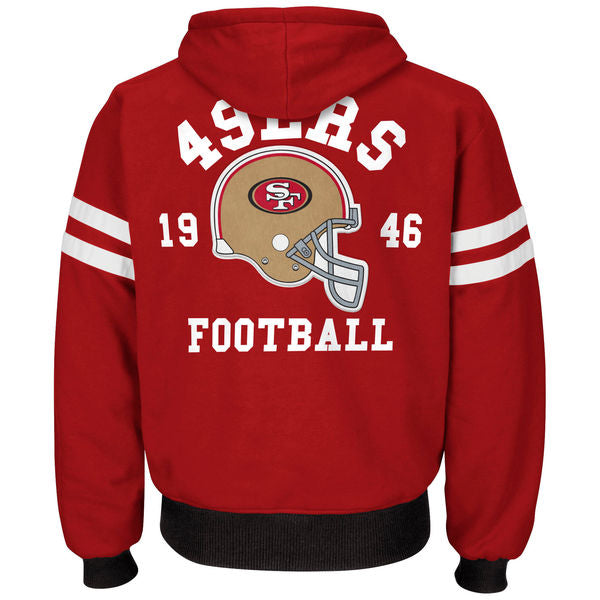 San Francisco 49ers G-III Legend Reversible Mens Jacket - Scarlet