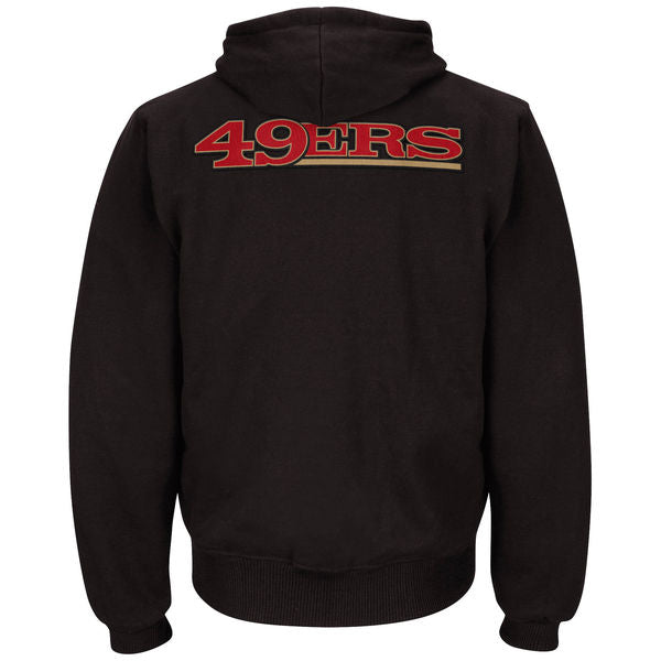 San Francisco 49ers G-III Legend Reversible Mens Jacket - Scarlet