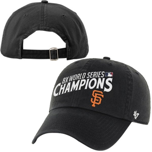 San Francisco Giants '47 8 Time World Series Champion Clean Up Adjustable Hat