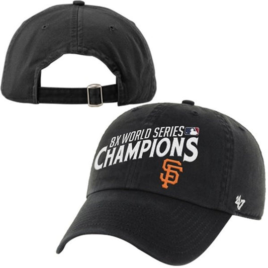 San Francisco Giants '47 8 Time World Series Champion Clean Up Adjustable Hat